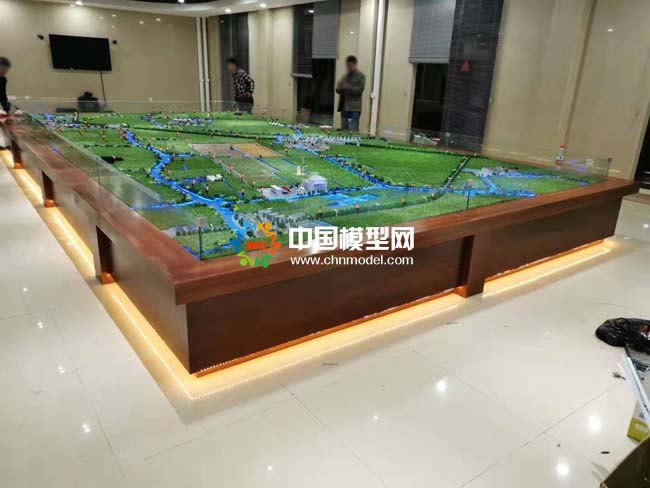 古林大田數字農業，智慧農業綜合數字解決方案沙盤模型